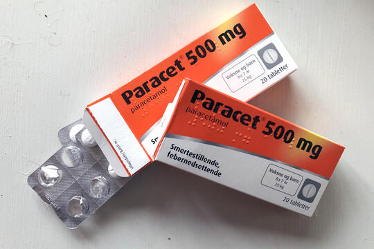 Paracetamol blir første koronarasjonerte legemiddel