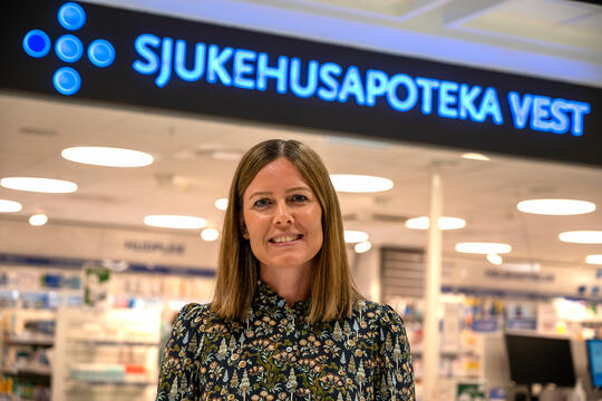 Administrerende direktør ved Sjukehusapoteka Vest, Tonje Folkvang