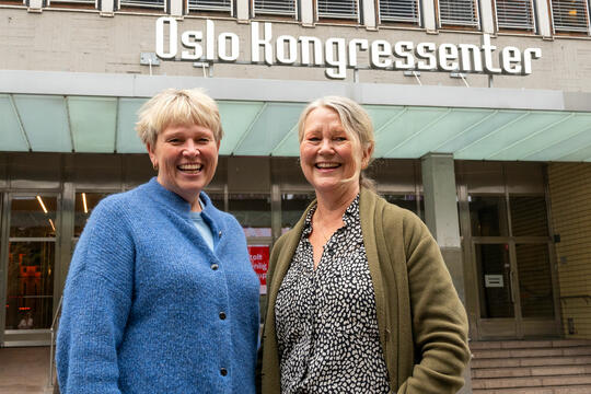 Kristin Svanqvist (til venstre) og Hege Helm